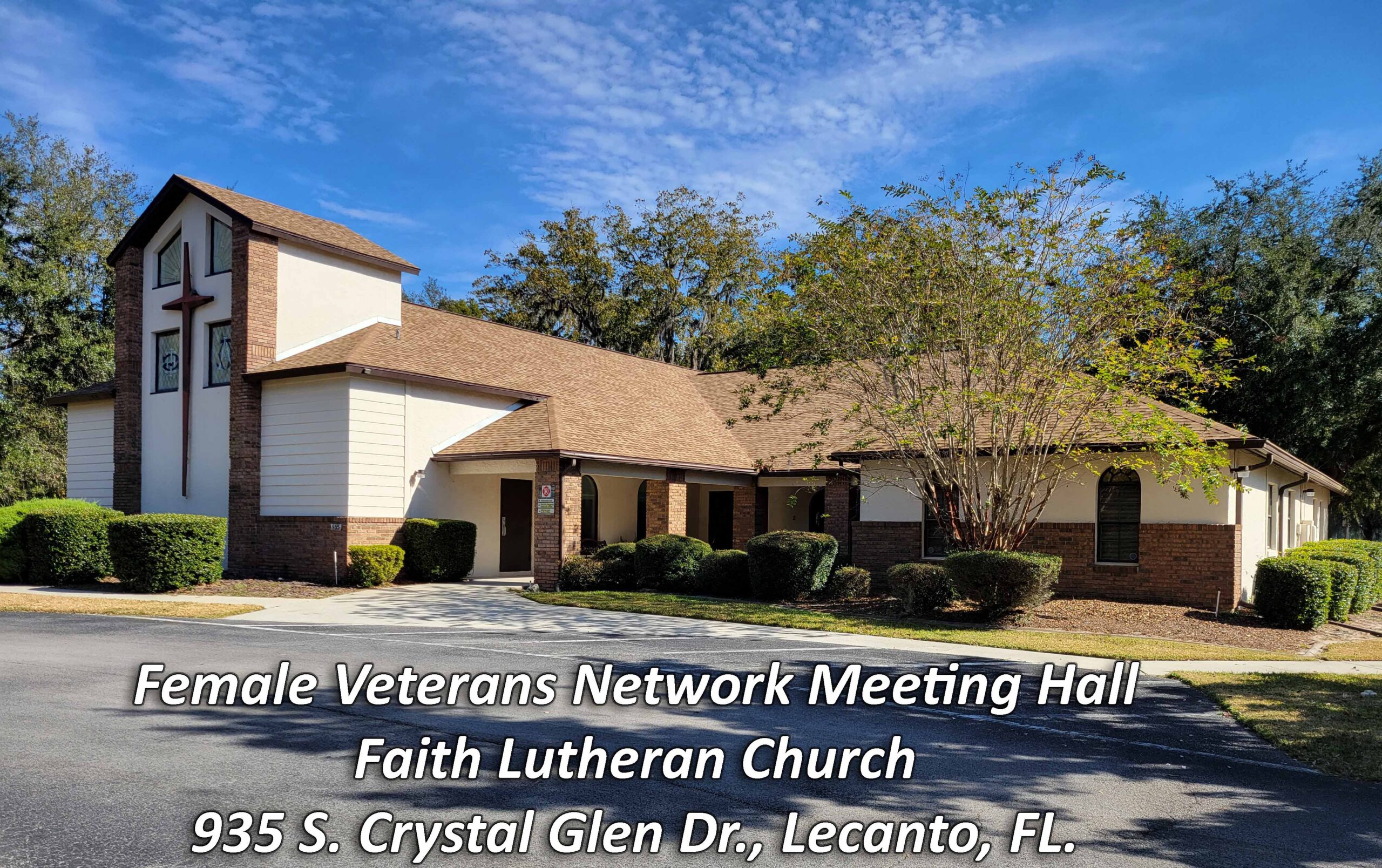 Female Veterans Network Meeting Hall.